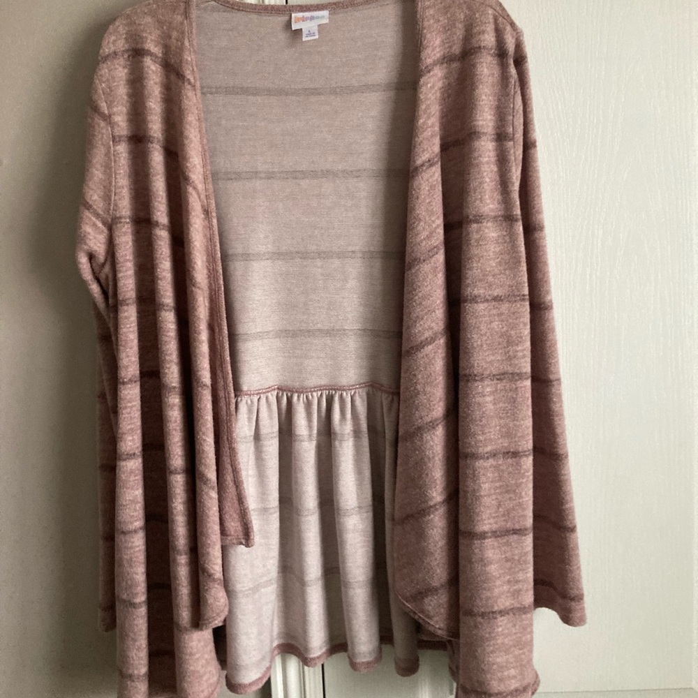 Euc lularoe open fleece sweater